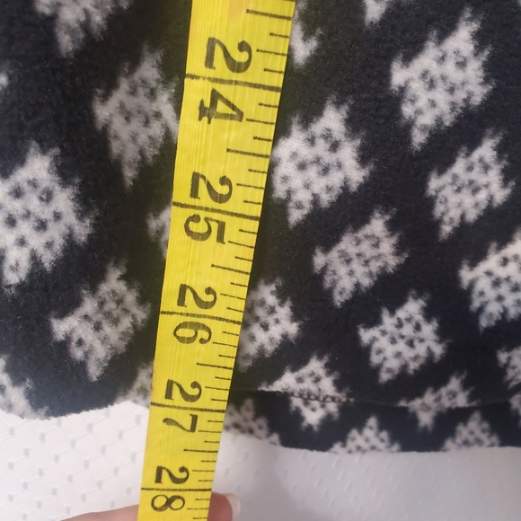 Lands'End NWOT Woman’s 1/3 Zipp Fleece Sweater Jacket M/T 10-12 Casual Holidays - Picture 7 of 11